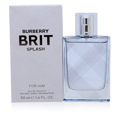 burberry brit splash uomo|burberry brit for him 50ml.